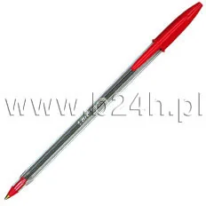 BIC Długopis Cristal - czerwony - Długopisy - miniaturka - grafika 2