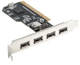 LANBERG Karta Lanberg PCI > USB 2.0 5-port PCI-US2-005 - Kontrolery - miniaturka - grafika 3