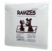 Maty do nauki czystości - Ramzes Chłonne podkłady maty dla psa 60x40cm x 25 - miniaturka - grafika 1