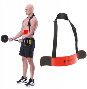 HMS Arm Blaster Przyrząd Do Ćwiczeń Bicepsa - Pasy kulturystyczne - miniaturka - grafika 6
