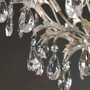 ONLI Lampa sufitowa Cesta, 3-punktowa z kryształami - Lampy sufitowe - miniaturka - grafika 2