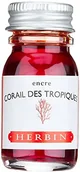 Naboje i atramenty - Herbin Herbin 11559T - 10 ml butelka tuszu do piór wiecznych i długopisów rolkowych (produkt bez opakowania - obiekt zerowych), Corail Des Tropiques/koral tropikalny 11559T - miniaturka - grafika 1