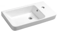 Umywalki - Sapho LUXA 55 x 33 cm ceramiczna 11054 - miniaturka - grafika 1