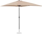 Parasole ogrodowe - Uniprodo Parasol ogrodowy kremowy prostokątny 200 x 300 cm uchylny UNI_UMBRELLA_TSQ2030CR_N - miniaturka - grafika 1