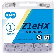 Łańcuchy rowerowe - KMC Łańcuszek Z1eHX Narrow EPT 1/2 x 3/32', 128 ogniw, 7,8 mm (1 sztuka) - miniaturka - grafika 1