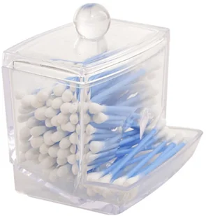 Pojemnik Organizer Na Patyczki Kosmetyczne Do Uszu - Akcesoria do paznokci - miniaturka - grafika 6