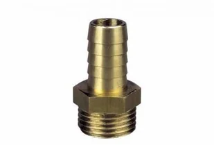 Końcówka Mosiężna Na Węża Fi 14x1/2 Gw.zewnętrzny - Rury - miniaturka - grafika 3