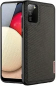 Etui i futerały do telefonów - Dux Ducis Fino etui pokrowiec pokryty nylonowym materiałem Samsung Galaxy A02s EU zielony - miniaturka - grafika 1
