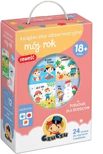 CzuCzu Książeczka Obserwacyjna Mój Rok 73395 - Zabawki interaktywne dla dzieci - miniaturka - grafika 4
