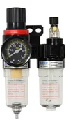 Pozostałe wyposażenie warsztatu - GEKO Reduktor z filtrem powietrza + odwadniacz 1/4" 60) - miniaturka - grafika 1