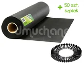 Agrowłókniny - Plonos Agrowłóknina ogrodowa Plonos 1,6 m x 50 m + 50 szpilek 4901 - miniaturka - grafika 1