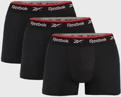 Majtki męskie - Reebok Trójpak czarnych bokserek Reebok Basic Sport - miniaturka - grafika 1