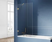 Parawany nawannowe - New Trendy Parawan Nawannowy 60X150 Uniwersalny Avexa Gold Exk-2005-Wp - miniaturka - grafika 1