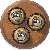 Masażery - GAIAM GAIAM DREWNIANY MASAŻER DO CIAŁA OKRĄGŁY 62259 62259 - miniaturka - grafika 1