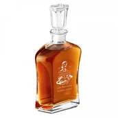 Karafki - Murrano Szklana Karafka Z Grawerem Strażak KARC-021 - miniaturka - grafika 1