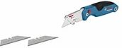 Nożyce i noże - BOSCH Professional nóż składany (3 wymienne ostrza, narzędzie ręczne). - miniaturka - grafika 1