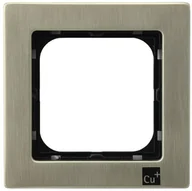 Klawisze i ramki - Ospel Sonata nowe srebro ramka R-1RM/44 R-1RM/44 - miniaturka - grafika 1