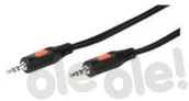 Złącza, przejściówki, adaptery - Vivanco jack 3,5mm jack 3,5mm 1,5m 46044 - miniaturka - grafika 1