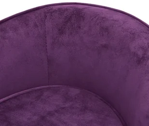 Vidaxl Lumarko Sofa dla psa, burgundowa, 69x49x40 cm, plusz i sztuczna skóra! 171035 - Legowiska dla psów - miniaturka - grafika 7