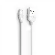 Kable USB - Proda Proda Normee PD-B05m kabel USB / micro USB 1,2M biały 6971278721543 - miniaturka - grafika 1