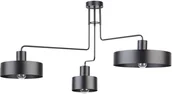 Lampy sufitowe - Lampa wisząca Vasco 3 x 60 W E27 czarna Lampa wisząca Vasco 3 x 60 W E27 czarna (31553) - miniaturka - grafika 1