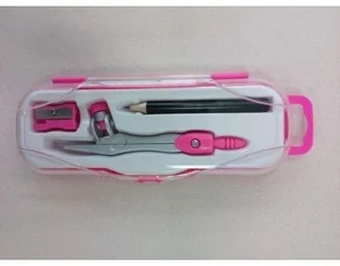 penmate Cyrkiel szkolny niebieski PC-102 z ołówkiem TT7635) TADX082 - Przybory szkolne - miniaturka - grafika 2