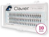 Sztuczne rzęsy i akcesoria - Clavier CLAVIER_Eyelash kępki rzęs 10mm - miniaturka - grafika 1