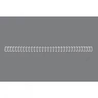 Grzbiety do bindownic - GBC GRZBIETY DRUTOWE 34 ZWOJE 3:1 14mm BIAłE 100szt rg810970 - miniaturka - grafika 1