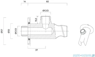 Oltens Zestaw  Molle bateria podtynkowa z deszczownicą 30 cm Sondera i kompletem prysznicowym Driva EasyClick - Baterie podtynkowe - miniaturka - grafika 2