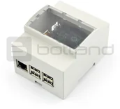 Komputery jednopłytkowe - Obudowa Raspberry Pi 2/3/B+/A+ na szynę DIN RPI-05277 - miniaturka - grafika 1