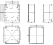 Inne akcesoria elektryczne - SCHNEIDER Abs ind box 341x291x128 lo tr NSYTBS342912 - miniaturka - grafika 1