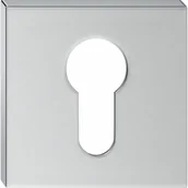 Klamki - Metal-bud Rozeta kwadratowa dolna wkładka chrom błyszczący - miniaturka - grafika 1