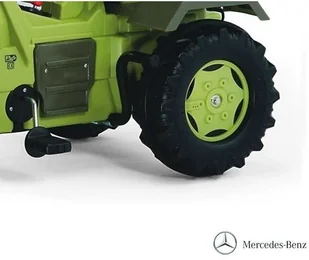 Rolly Toys MB-Trac 1500 z ładowarką frontową przełączaniem biegów i hamulcem - Jeździki dla dzieci - miniaturka - grafika 4