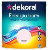 Farby wewnętrzne - Dekoral Farba wewnętrzna ENERGIA BARW 2,5 l Bajkowy Róż - miniaturka - grafika 1