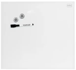 Nobo Tablica szklana Diamond 45x45, Biała 1903957 - Tablice i flipcharty - miniaturka - grafika 2