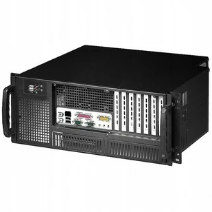 Techly Obudowa serwerowa ATX rack 19'' 4U czarna 307377 - Obudowy serwerowe - miniaturka - grafika 3