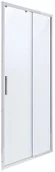 Ścianki i drzwi prysznicowe - Roca Drzwi prysznicowe przesuwne Town 110 X 195 - miniaturka - grafika 1