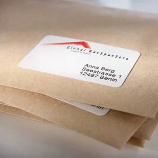 Avery Zweckform Etykiety adresowe do drukarek laserowych białe 63,5mm x 38,1mm 100 arkuszy - Etykiety samoprzylepne i bloki etykiet - miniaturka - grafika 5