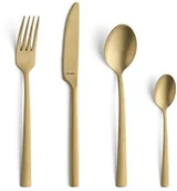 Zestawy sztućców - Amefa 9035VUVG17B78 Manille Ménagre 16 pices - Coffret 4 Personnes, Acier Inoxydable, Revtement Doré Mat, 15,3 x 6,2 x 25 cm - miniaturka - grafika 1