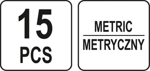 Yato ZESTAW DO NAPRAWY GWINTÓW NA ŚRUBACH I W NAKRĘTKACH - Narzędzia warsztatowe - miniaturka - grafika 5