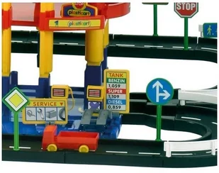 Wader Quality Toys Wader QT Parking 5 poziomowy z Drogą i Samochodami - Tory, garaże, parkingi - miniaturka - grafika 3