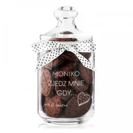 Pojemniki kuchenne - Murrano Grawerowany Słoik Szklany Dla Niej Zjedz Mnie SLOIK-002 - miniaturka - grafika 1