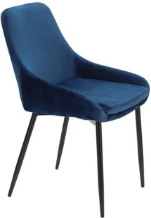 Intesi Krzesło Floyd Velvet niebieskie - Krzesła - miniaturka - grafika 6