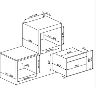 Piekarnik do zabudowy Smeg SF4390VCX - Piekarniki do zabudowy - miniaturka - grafika 4