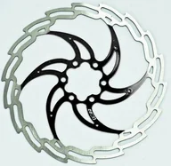 Hamulce rowerowe - Baradine Tarcza hamulca Baradine DB-05 160 mm czarna 0701505 - miniaturka - grafika 1