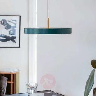 UMAGE Futurystyczna lampa wisząca LED Asteria, zielona - Lampy sufitowe - miniaturka - grafika 2