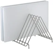 Akcesoria gastronomiczne - APS Stojak na deski ze stali nierdzewnej 270x310x280 mm | 88903 88903 - miniaturka - grafika 1