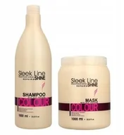 Zestawy kosmetyków damskich - Zestaw Stapiz Colour Szampon 1000ML+Maska 1000ML - miniaturka - grafika 1