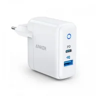 Ładowarki do telefonów - Anker Ładowarka PowerPort PD+2 18W USB-C + 15W USB-A Biała A2626LD1 - miniaturka - grafika 1
