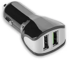 Celly Zasilacz samochodowy Turbo 2x USB 3,4A CC2USBTURBOBK) Czarna - Ładowarki samochodowe - miniaturka - grafika 4